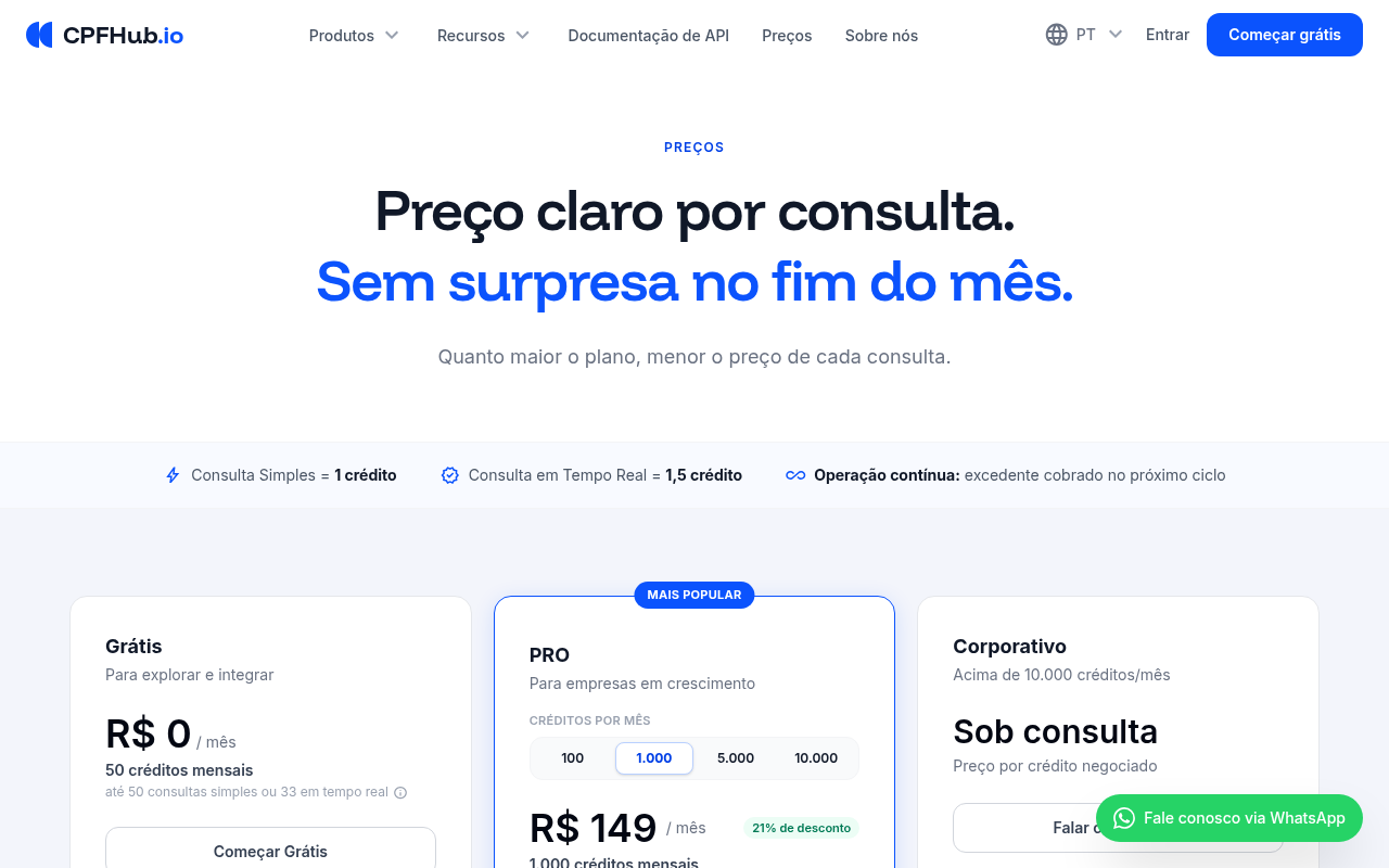 CPFHub.io screenshot 3 of 3