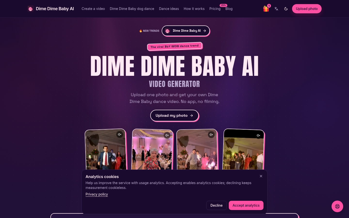 Dime Dime Baby AI screenshot 2 of 2