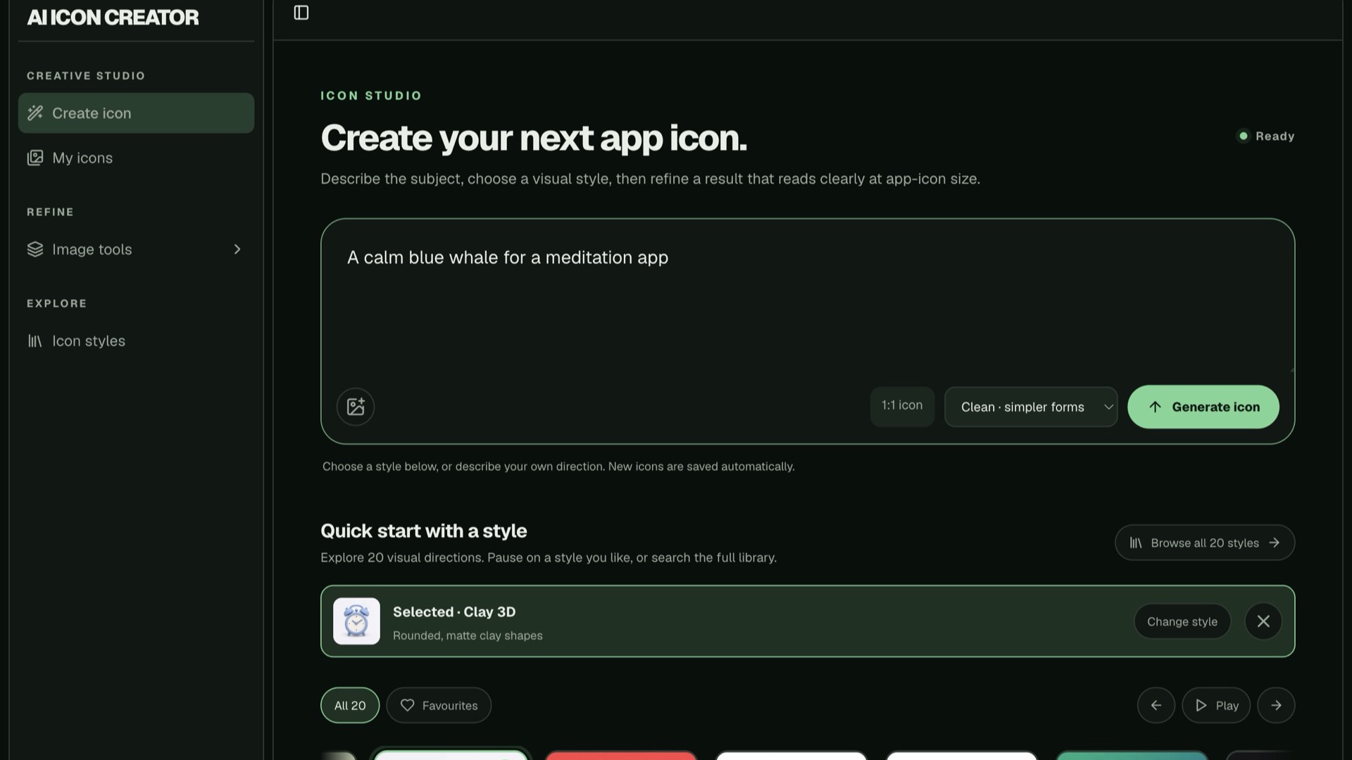 AI Icon Creator screenshot 3 of 3