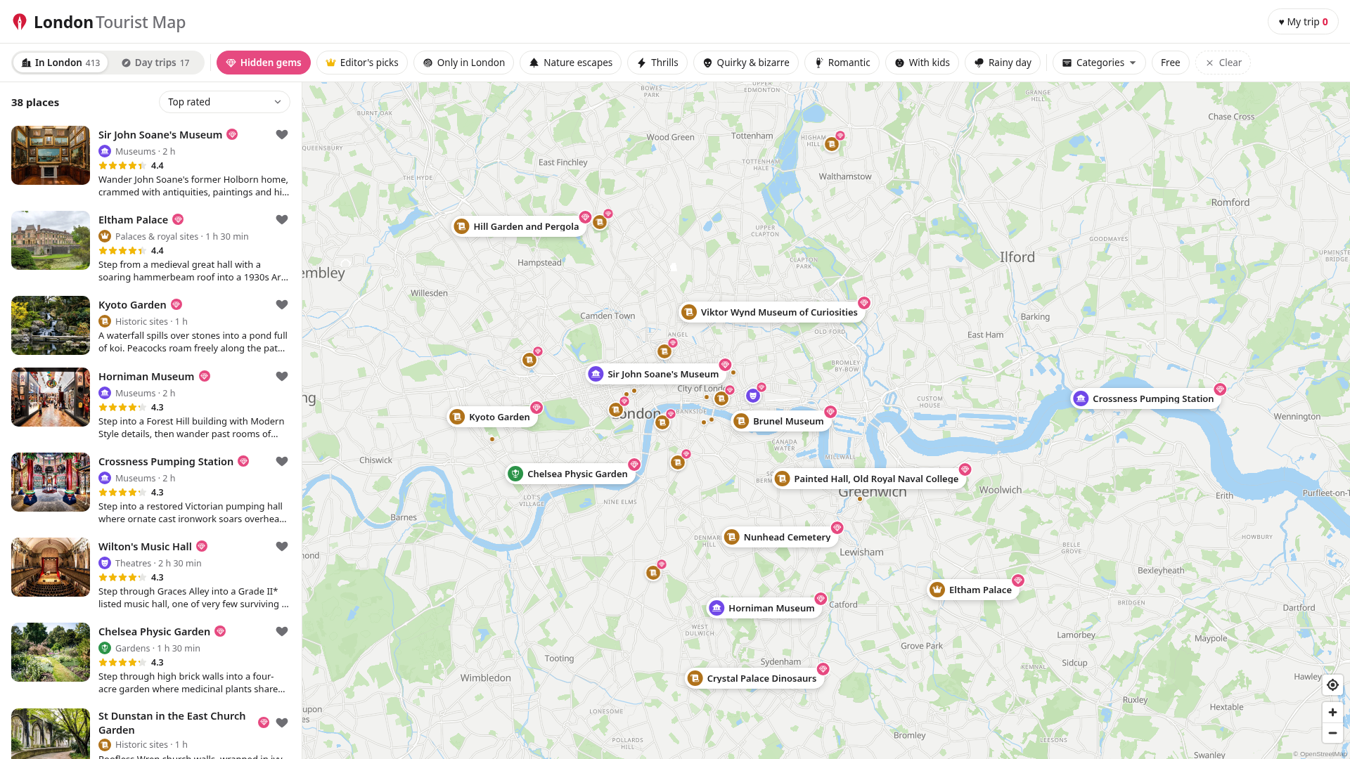 London Tourist Map screenshot 2 of 3