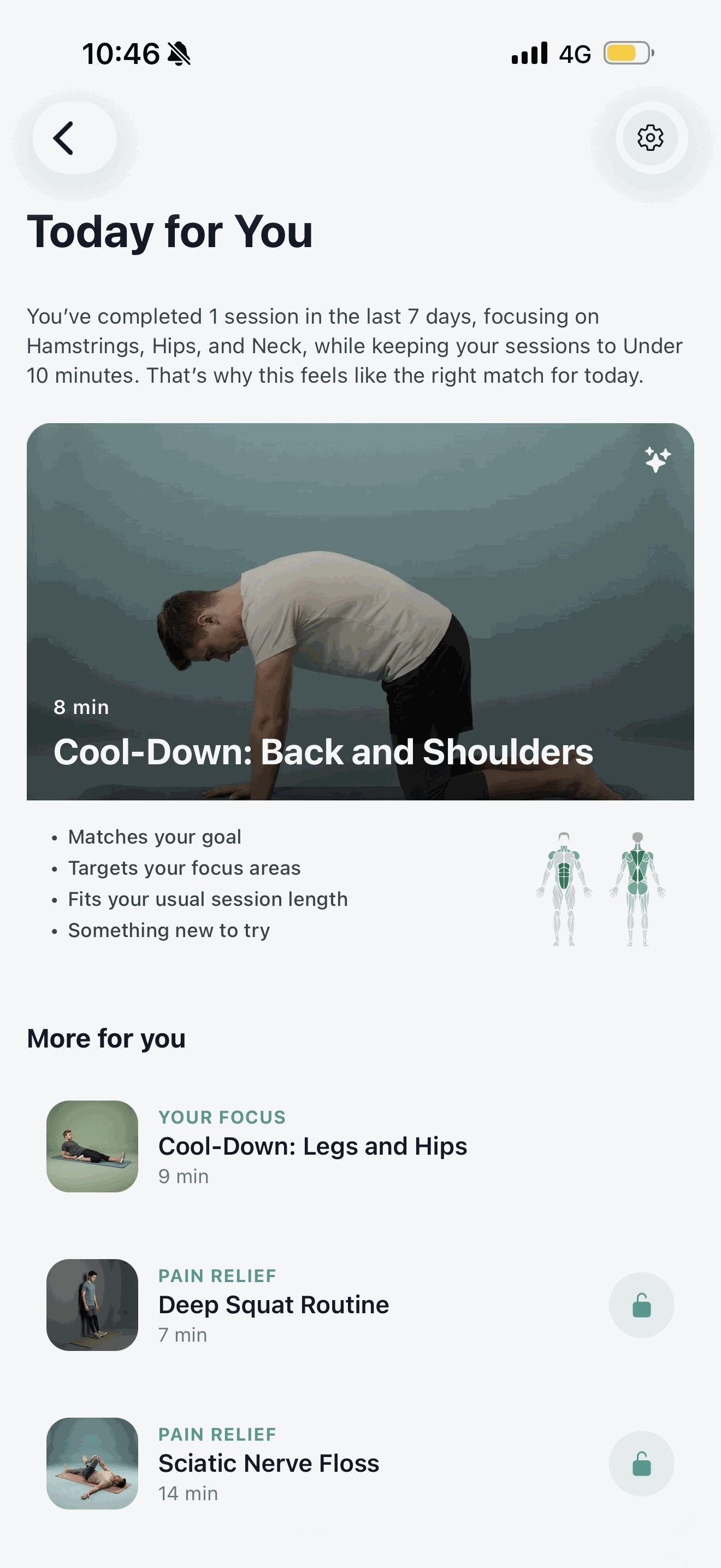 Flexor: Stretch & Flexibility screenshot 2 of 3