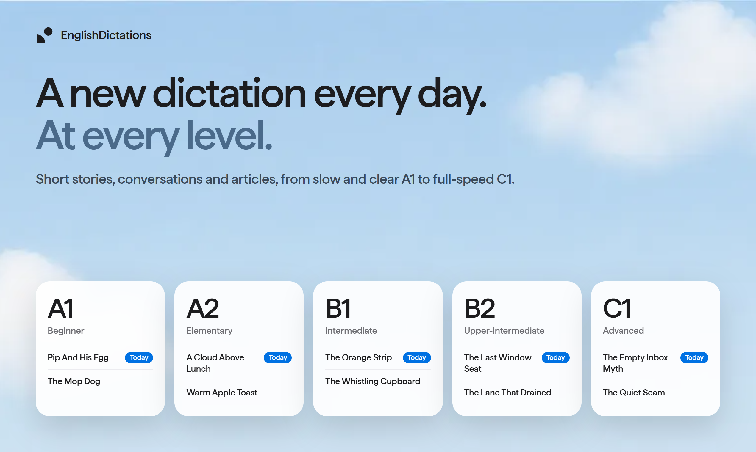 EnglishDictations screenshot 3 of 3