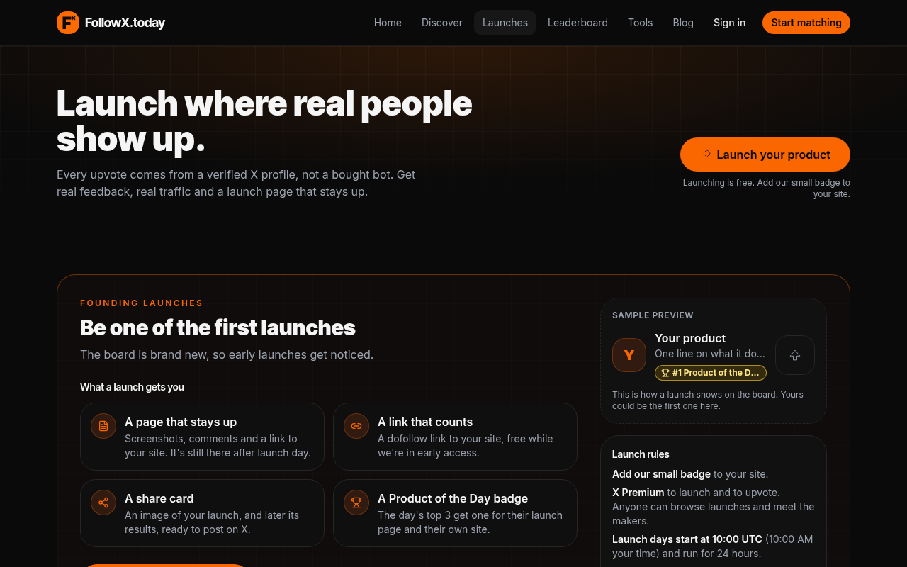 FollowX screenshot 2 of 2