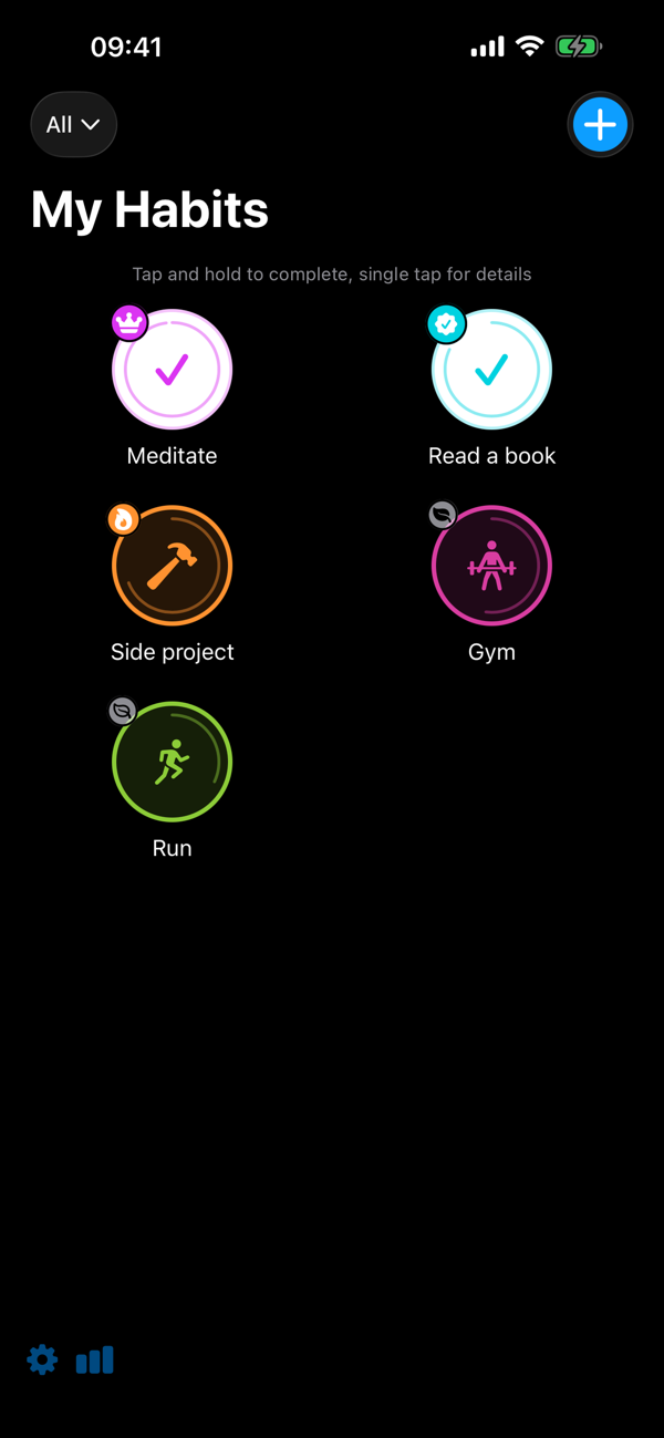 Ring Habits screenshot 2 of 3