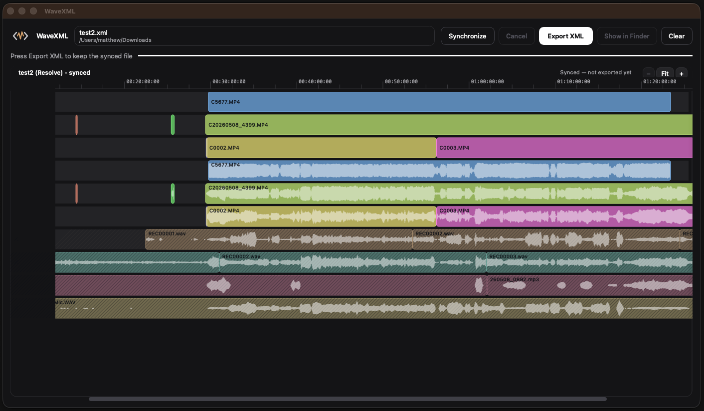 WaveXML screenshot 3 of 3