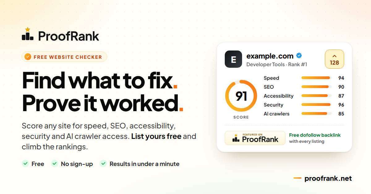 ProofRank screenshot 2 of 2